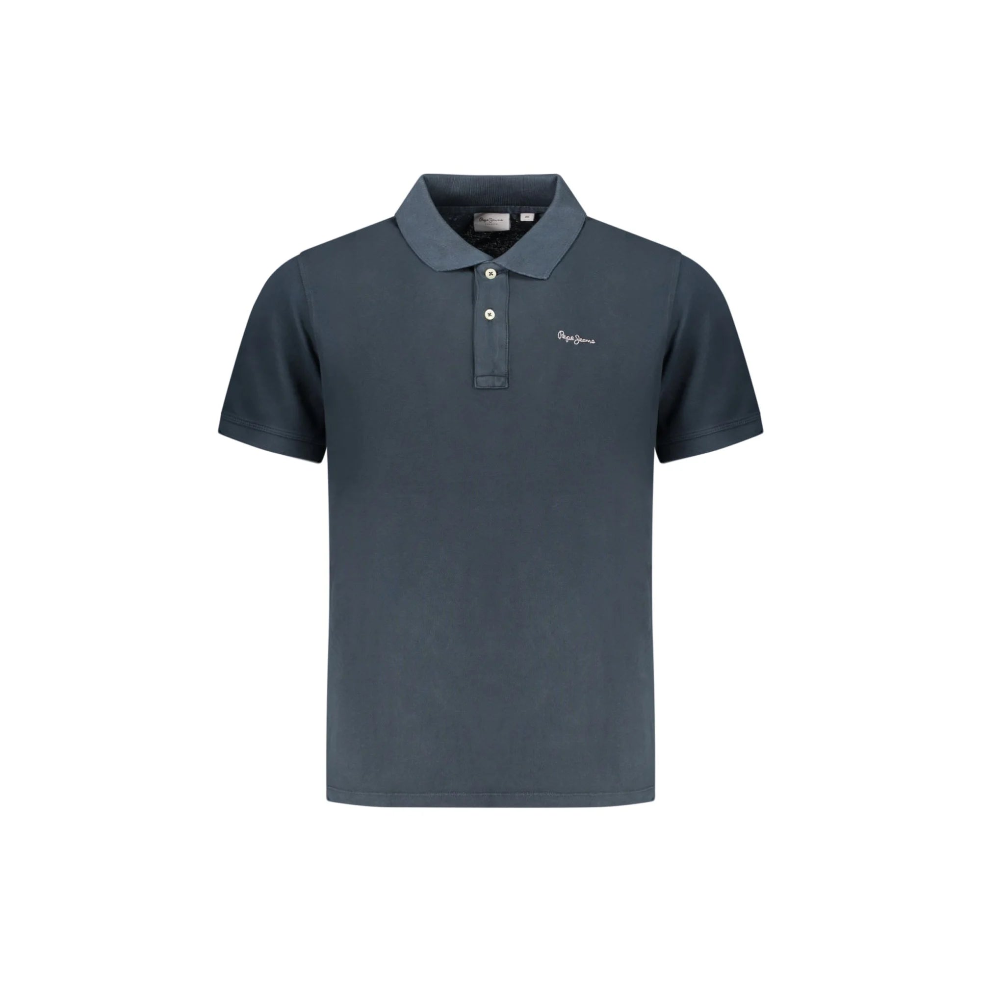 PEPE JEANS POLO MANICHE CORTE UOMO BLU